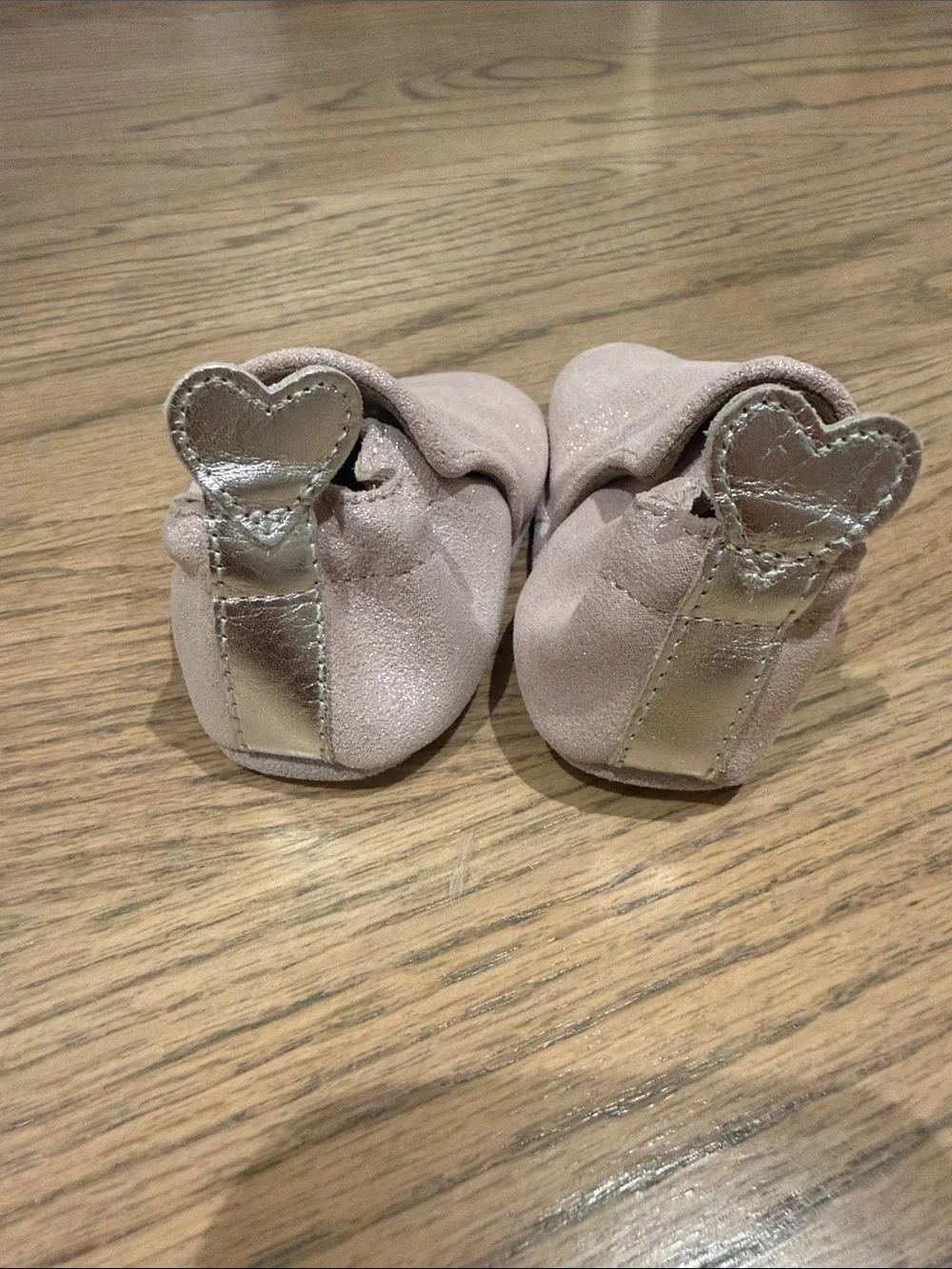 Robeez Pink Shimmer Soft Baby Shoes - Kids